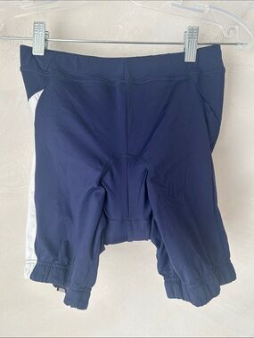 Castelli navy large women's padded bike shorts made in Croatia